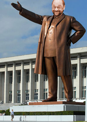 Martin-Schulz-Denkmal in Würselen